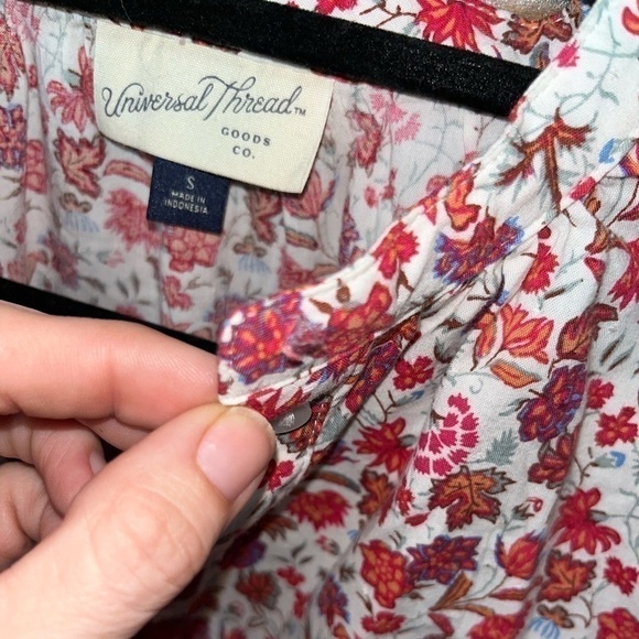 NWOT Universal Thread Balloon Long Sleeve Poet Blouse 29” P2P - Picture 10 of 10